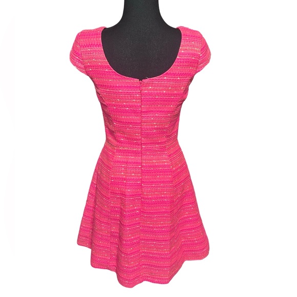 Lilly Pulitzer pink and gold dress size 2 - Picture 5 of 7